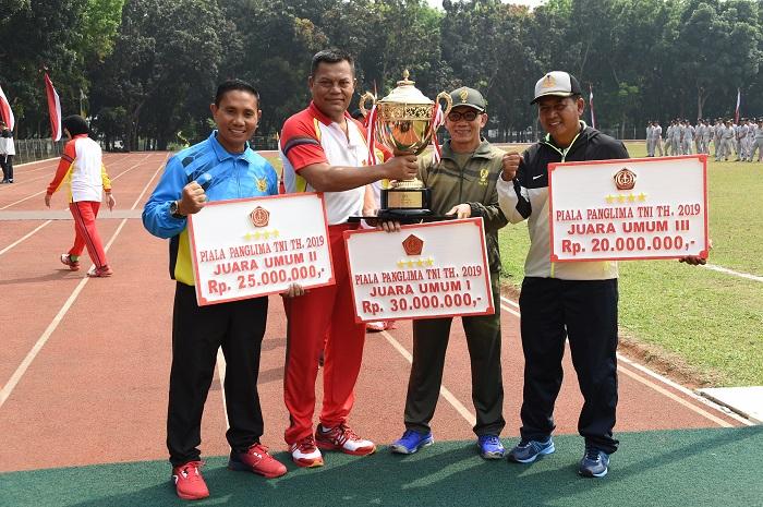 Kejuaraan Panglima TNI Cup 2019 Ditutup Kasum TNI