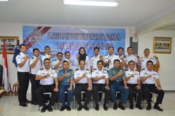 Bakamla RI Gelar Latihan Teknik Fotografi Pemotretan dari Udara