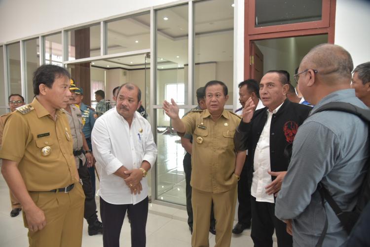 Tinjau Persiapan Sail Nias 2019, Edy Rahmayadi Soroti Ruang Tunggu VIP Bandara