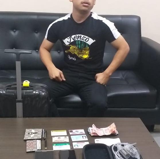 FH Anggota DPRD Padang Sidempuan Kedapatan Bawa Bong Sabu di Bandara Kualanamu