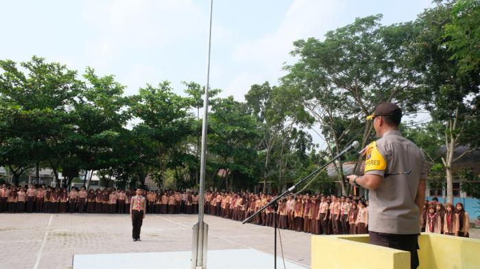 Sambangi SMAN 2 Tanjungbalai, Ini Pesan Kapolres
