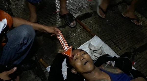 Pria Bertato Naga Tewas Terjatuh dari Atas Tower Indosat di Jalan SM Raja Medan