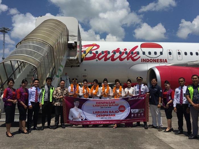 Batik Air Resmi Terbang dari Denpasar ke Labuan Bajo