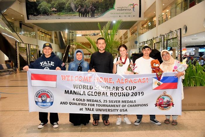 Siswa Chandra Kumala School Raih 4 Emas dan 25 Perak di WSC Manila 2019, Wagubsu Berikan Apresiasi
