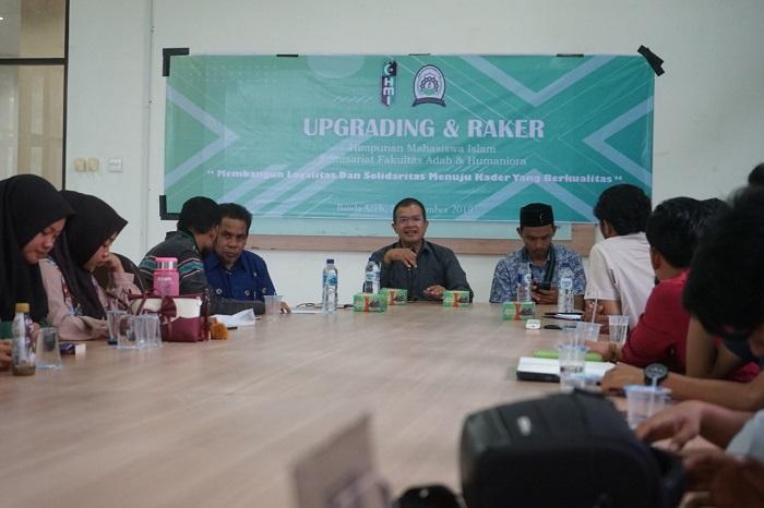 HMI FAH UIN Ar-Raniry Lakukan Upgrading dan Raker Pengurus 2019-2020