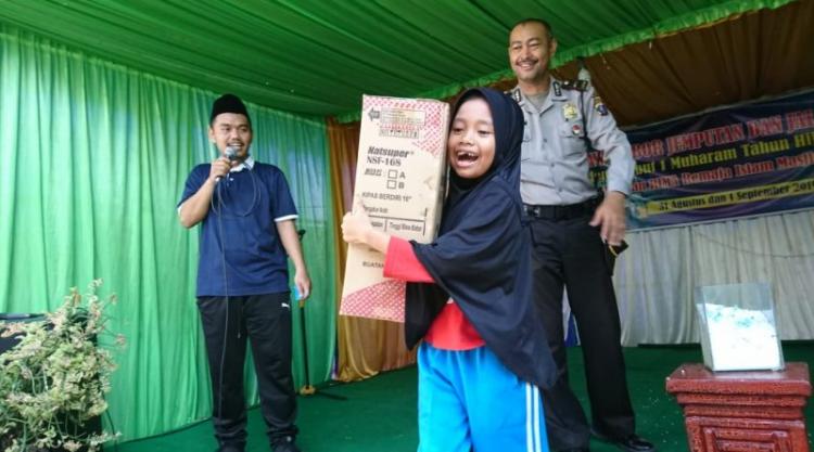 Polsek Helvetia Amankan Perayaan Tahun Baru Islam 1441 H di Masjid Ar Ridho