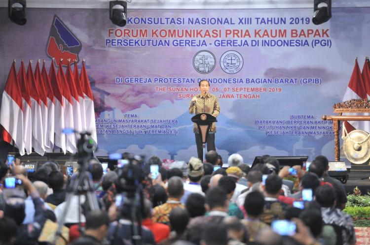 Pola Interaksi Sosial Berubah, Presiden Jokowi Ingatkan Pentingnya Kasih Saya Dalam Keluarga