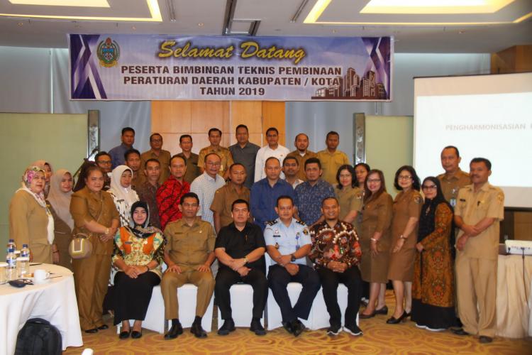 Bimtek Pembinaan Perda Diharapkan Perkuat Penyelenggaran Pemda