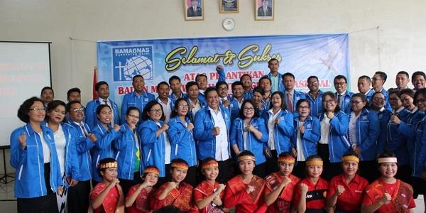 Hadiri Pelantikan Pengurus Bamagnas, Bupati Dairi Ingatkan Selalu Jaga Persatuan dan Kesatuan Bangsa