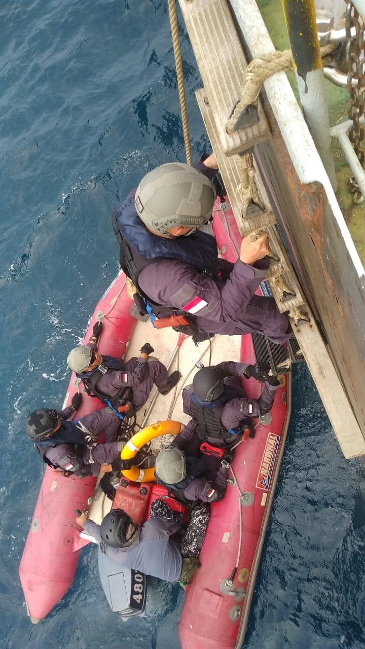 Bakamla RI Libatkan Unsur Zona Maritim Barat Latihan Bersama SEACAT 2019 