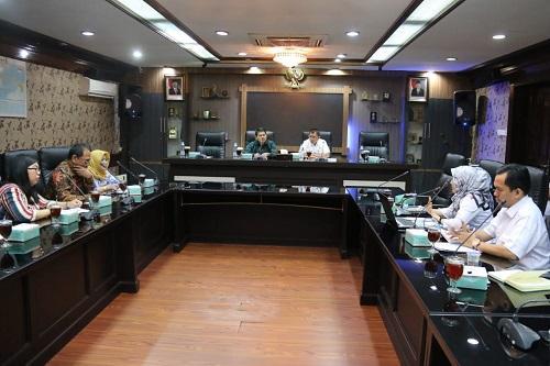 Pemko Medan Menerima KunjunganBiro Pembangunan Infrastruktur Wilayah dan Pembiayaan Pembangunan Setda Yogyakarta