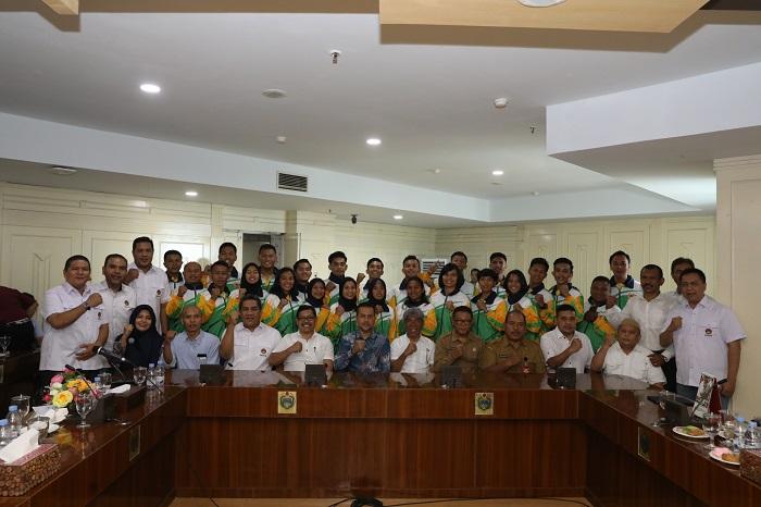 19 Atlet Taekwondo Sumut Ikuti Pra PON, Musa Rajekshah Targetkan Lolos 50 Persen