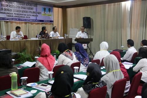 Walikota Medan Buka Bimtek Penilaian Kinerja Guru 