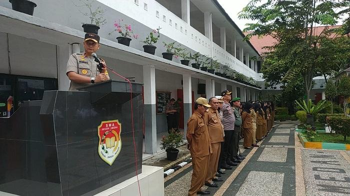 Irup di SMAN 1 Medan, Wakapolda Sumut: Pelajar Harusnya Belajar