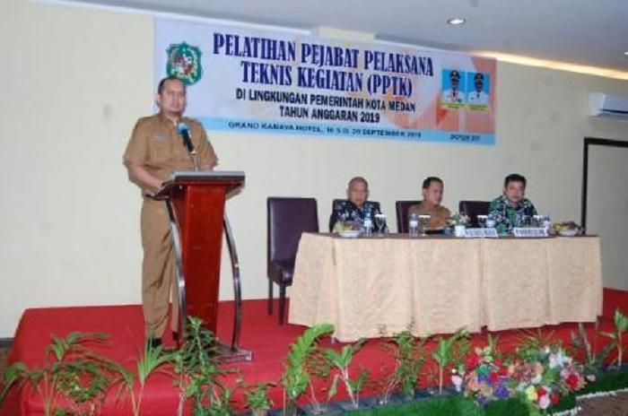 151 PPTK Pemko Medan Ikuti Pelatihan Pengelolaan Dana Kelurahan