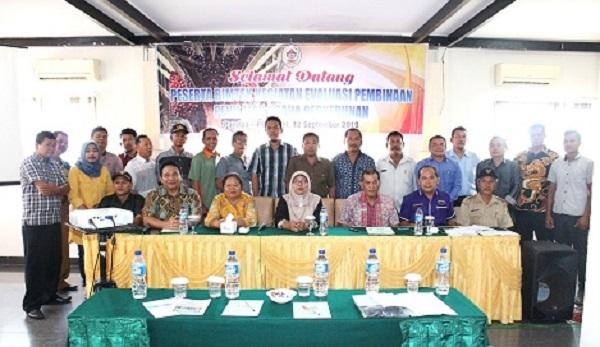Dinas Pertanian Kabupaten Tapteng Gelar Evaluasi Pembinaan Penilaian Usaha Perkebunan Kelapa Sawit