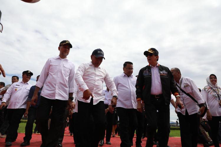 Menkumham Tinjau Persiapan Sail Nias 2019, Pembangunan Infrastruktur Harus Segera Dirampungkan