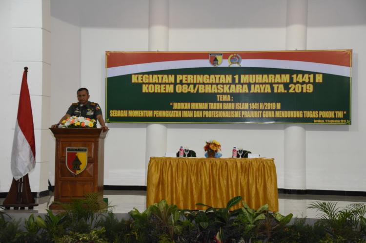 Korem Bhaskara Jaya Gelar Peringatan 1 Muharram