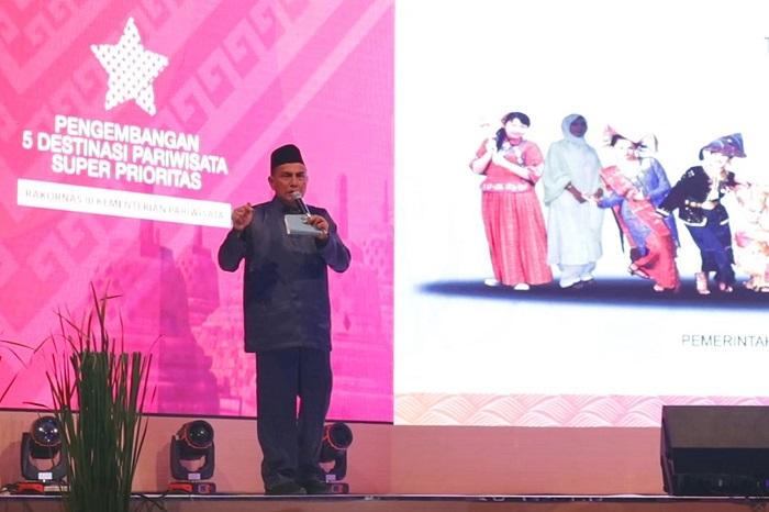 Rakornas Pariwisata III di Jakarta, Edy Rahmayadi Paparkan 3 Prioritas Pengembangan Pariwisata Danau Toba