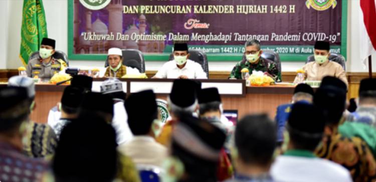MUI Sumut Rayakan Tahun Baru Islam 1442 H, Gubernur Edy Rahmayadi Ajak Ulama Tuntaskan Pandemi Covid-19