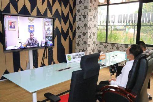 Rakor Evaluasi Pelaksanaan Pilkada Serentak Bersama Mendagri, Ini Kata Pjs Wali Kota Medan