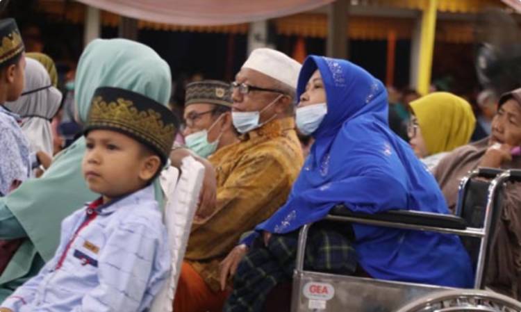 Final MTQ ke-37 Sumut, Kursi Pengunjung di Lapangan Astaka Tebingtinggi Penuh