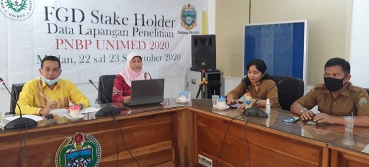 Unimed dan Balitbangsu Sinergi Manfaat CSR BUMN untuk Optimalisasi Penanggulangan Bencana
