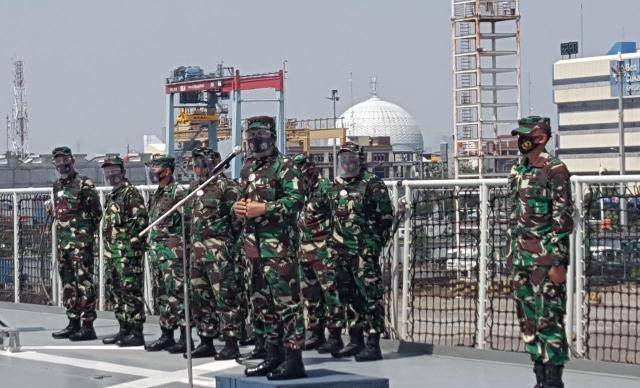 Personel Kogabwilhan I Diberangkatkan ke Tanjung Pinang, Provinsi Kepulauan Riau