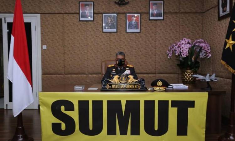 Kapoldasu Martuani Sormin Ikuti Daring Upacara Pelantikan Tupdik SIP Angkatan 49, Ada 72 Perwira dari Sumut