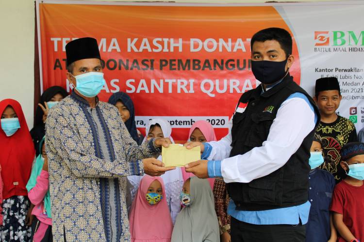 BMH Dukung Pembangunan Kelas Santri Qur'an