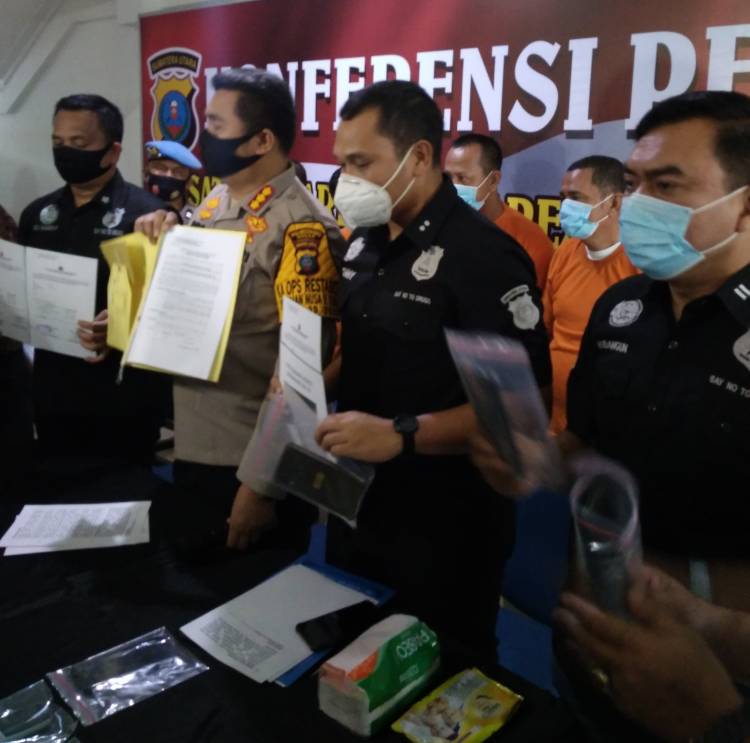 Pesta Narkoba di Medan, 3 Pejabat Aceh Tenggara dan 3 Supir Pribadinya Ditetapkan Tersangka, 2 Wanita Malam Jadi Saksi