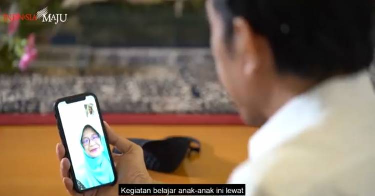 Pesan Presiden pada Guru: Jaga Semangat Belajar dan Mengajar di Masa Pandemi