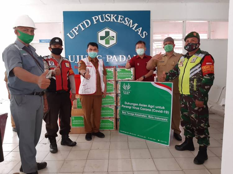 Peduli Kesehatan Masyarakat, Asian Agri Berikan APD ke Puskesmas