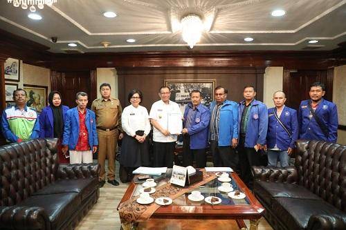 Terima Audiensi DPC K-SPSI, Plt Walikota Medan Ingatkan Pentingnya  Iklim Perekonomian