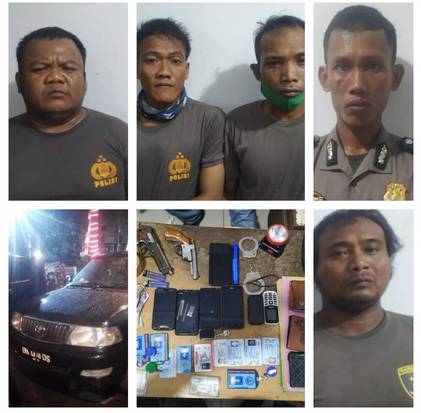 Sindikat Polisi Gadungan Terbongkar, Pria Asal Saentis Ini Mengaku Sudah 4 Kali Rampok Sepeda Motor