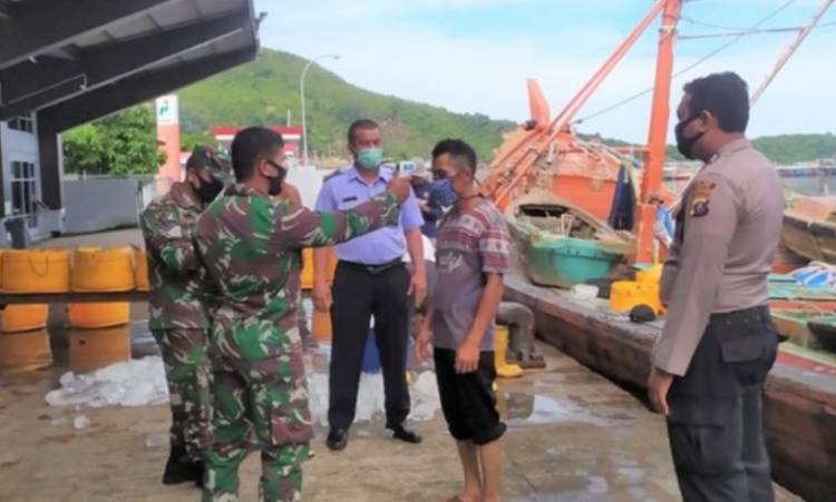 Operasi Yustisi di Pelabuhan, Sat Pol Air Polres Sibolga Razia Masker