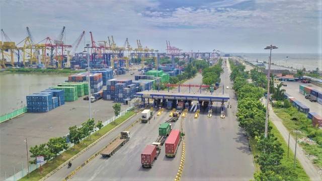 Pelindo 1 Tata Akses Masuk ke Terminal Peti Kemas Belawan
