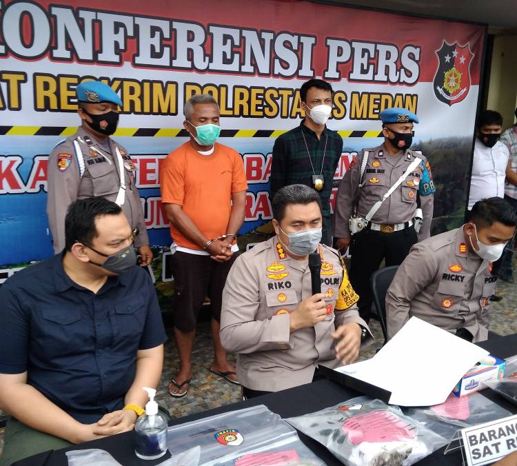 Bunuh Istrinya di Parit Tembung, Fery Kabur ke Pekanbaru Selama Sebulan, Akhirnya Ditangkap Polrestabes Medan