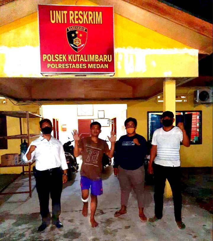 Polsek Kutalimbaru Tembak Inspektur, Komplotan Curanmor di Desa Sawit Rejo, Sebelumnya Pernah Curi Soundsystem Mesjid