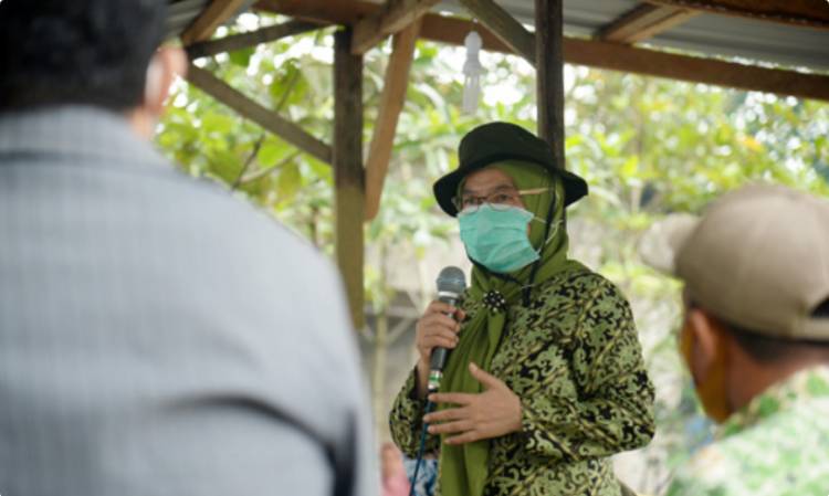 Sekdaprovsu Dialog Bersama Kelompok Tani Bina Mangrove di Sergai