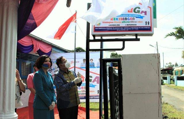 Lindungi Anak-anak, Bupati Dairi Resmikan Puspaga Kekelengen Dairi