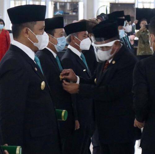 Sekaitan Pilkada 2020, Gubernur Sumut Lantik Pjs Kepala Daerah di  11 Kabupaten/Kota