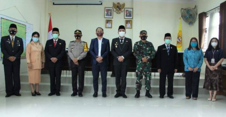 Wakil Bupati Dairi Lantik Tiga Pejabat Pemkab Dairi