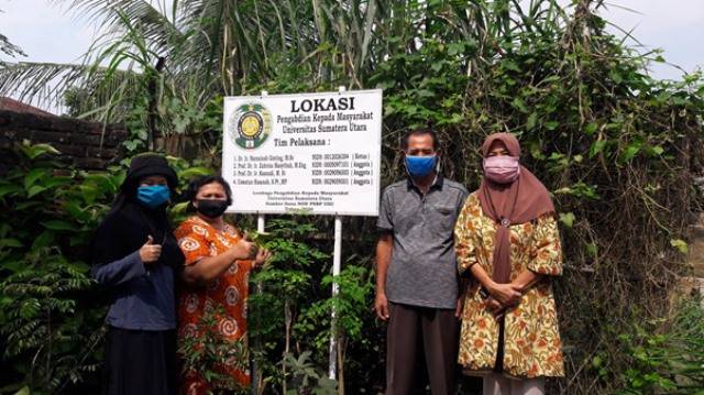 Tim Dosen USU Berikan Penyuluhan Diversifikasi Olahan Susu di Namorambe