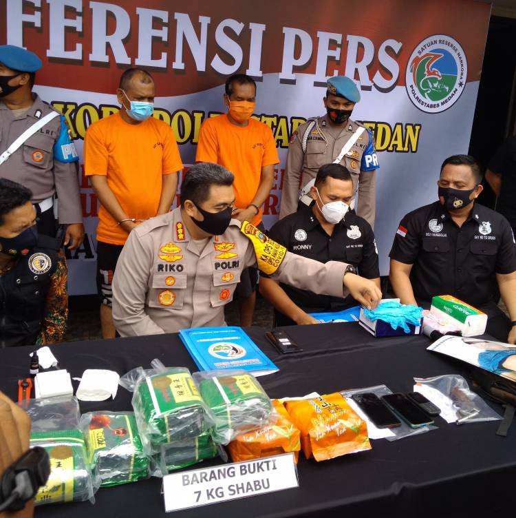 Sita 7 Kilo Sabu, Polrestabes Medan Tembak Mati Bandar Narkoba Internasional di Glugur Rimbun Diski