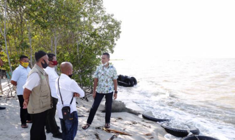 Wakil Gubernur Sumut Tinjau Kampung Nipah di Sergai, Masyarakat Diajak Lestarikan Tanaman Mangrove
