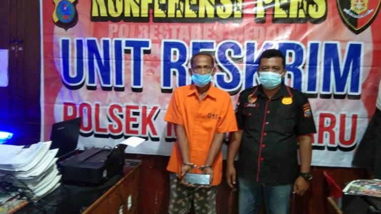 Terekam CCTV, Polisi Berhasil Tangkap Pembobol Rumah di Jalan Cinta Karya Medan Polonia