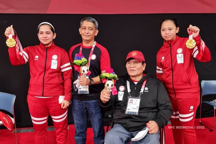 Ratri/Khalimatus Sumbang Medali Emas Pertama Bagi Indonesia di Ajang Paralimpiade Tokyo 2020