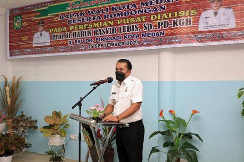 Nama Prof dr Harun Rasyid Lubis Diabadikan Jadi Nama Ruangan Haemodialisis di RS dr Pirngadi