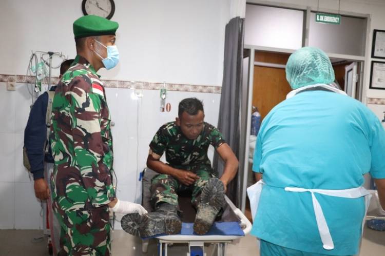 Korban Kekejaman dan Kebiadaban KST Kiwirok Dirawat di RS TK II Marthen Indey Papua